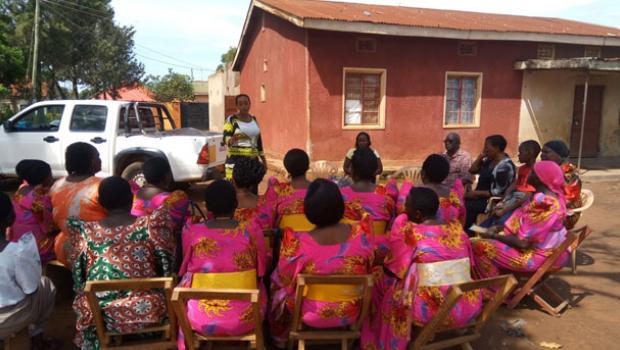 Women groups in Iganga district were sensitized. Women groups in Iganga district were sensitized.